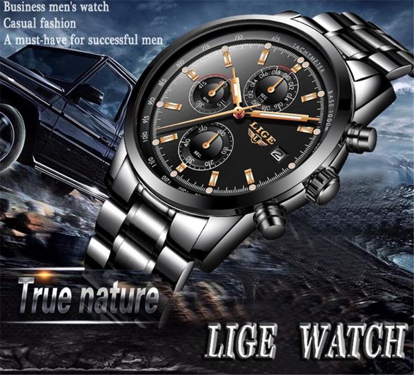 wristwatches lige 9859 men fashion multifunctional sports quartz watch full steel business waterproof male clock, Slivery;brown
wristwatches lige 9859 men fashion multifunctional sports quartz watch full steel business waterproof male clock, Slivery;brown