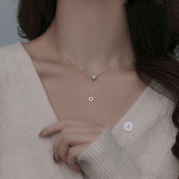 chains ihues 925 sterling silver geometric cylinder cubic zircon pendant necklace clavicle chain jewelry for women jewerly neckalce
chains ihues 925 sterling silver geometric cylinder cubic zircon pendant necklace clavicle chain jewelry for women jewerly neckalce