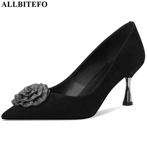 dress shoes allbitefo fashion rhinestone women heels natural genuine leather high heel classic wedding girl party ladies, Black
dress shoes allbitefo fashion rhinestone women heels natural genuine leather high heel classic wedding girl party ladies, Black