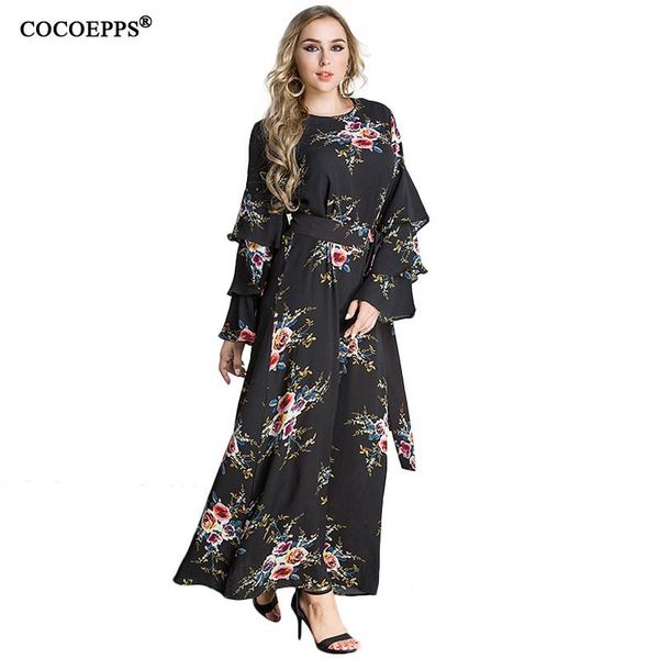 casual dresses 7xl 2021 summer floral print plus size women dress long autumn elegant vintage big sleeve maxi vestidos, Black;gray
casual dresses 7xl 2021 summer floral print plus size women dress long autumn elegant vintage big sleeve maxi vestidos, Black;gray