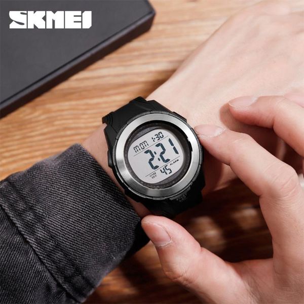 wristwatches skmei 1503 sport men digital back light 50m waterproof watch pu strap chronograph week clock relogio masculino, Slivery;brown
wristwatches skmei 1503 sport men digital back light 50m waterproof watch pu strap chronograph week clock relogio masculino, Slivery;brown