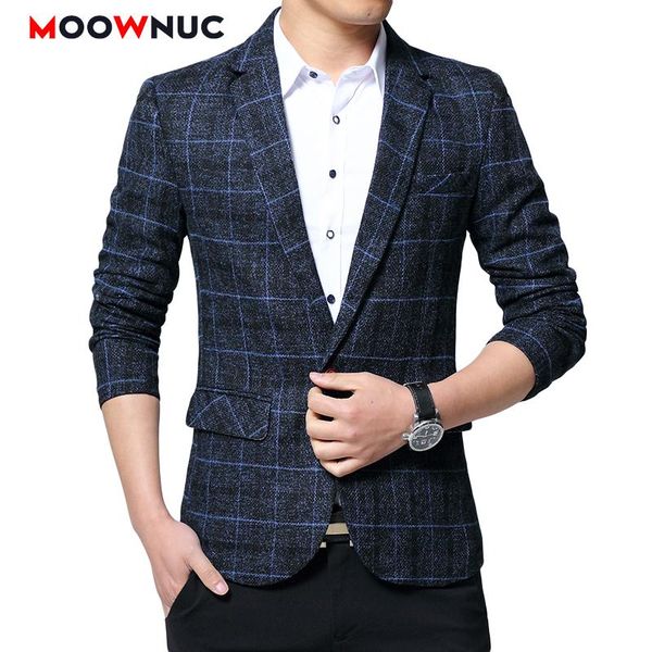 men's suits & blazers men fashion coat jackets male brand spring casual suit plaid slim thin moownuc personality stage costumes, White;black
men's suits & blazers men fashion coat jackets male brand spring casual suit plaid slim thin moownuc personality stage costumes, White;black