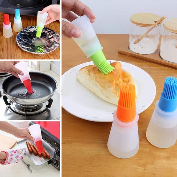 tools & accessories portable silicone oil bottle with brush grill brushes liquid kitchen baking bbq tool benl889
tools & accessories portable silicone oil bottle with brush grill brushes liquid kitchen baking bbq tool benl889