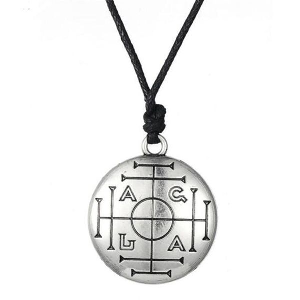 pendant necklaces women men vintage necklace viking style jewelry agla written in charm rope chain zinc alloy provide drop, Silver
pendant necklaces women men vintage necklace viking style jewelry agla written in charm rope chain zinc alloy provide drop, Silver