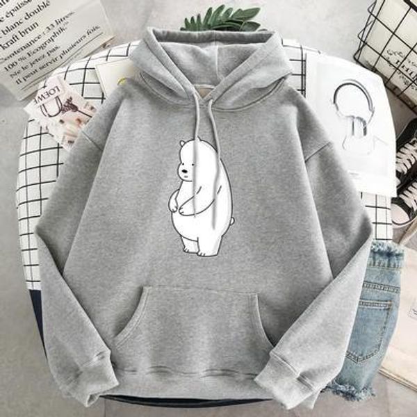 women's autumn and winter style with fleece european and american korean version loose long sleeve hoodie large size small bear print h, Black
women's autumn and winter style with fleece european and american korean version loose long sleeve hoodie large size small bear print h, Black