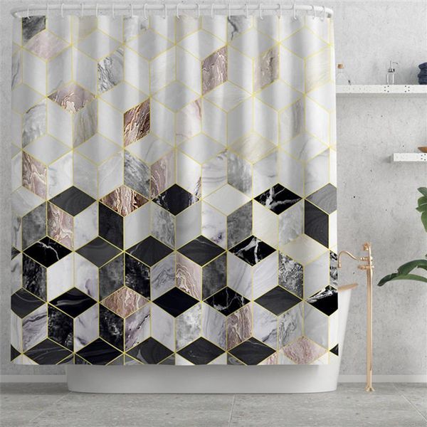 marble pattern bath curtain waterproof shower curtains geometric strip bath screen printed curtain for bathroom gift navidad
marble pattern bath curtain waterproof shower curtains geometric strip bath screen printed curtain for bathroom gift navidad