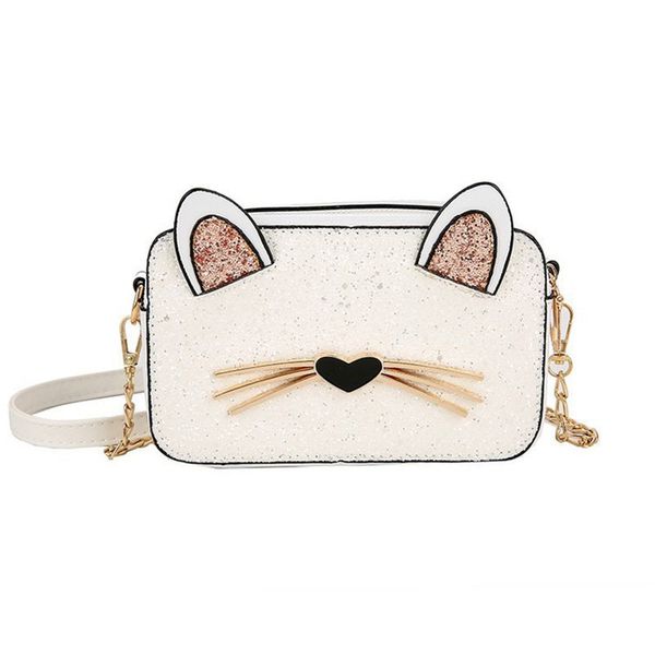 women bag 2020 creative sequin laser small square bag design women's handbag cute cartoon cat zipper messenger bag c0225
women bag 2020 creative sequin laser small square bag design women's handbag cute cartoon cat zipper messenger bag c0225