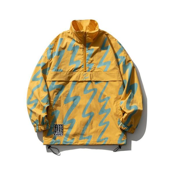men's jackets 3-color stripes baseball jacket 2021 spring and autumn harajuku couples streetwear mens hip hop fashion loose coats, Black;brown
men's jackets 3-color stripes baseball jacket 2021 spring and autumn harajuku couples streetwear mens hip hop fashion loose coats, Black;brown