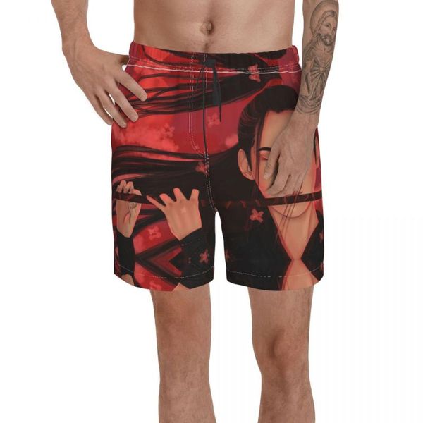 men's shorts promo wei wuxian - the untamed anime beach breathable quick dry novelty print sports male, White;black
men's shorts promo wei wuxian - the untamed anime beach breathable quick dry novelty print sports male, White;black