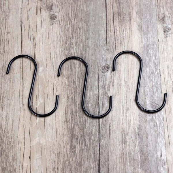 hooks & rails 12pcs stainless steel kitchen rustproof type hangers for hanging pans cups bags towels (black)
hooks & rails 12pcs stainless steel kitchen rustproof type hangers for hanging pans cups bags towels (black)