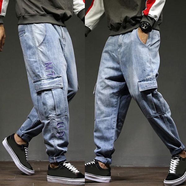 new fashion jeans men autumn and winter leisure new fashion loose stretch harlan beamed jeans men's clothing drop shipping, Blue
new fashion jeans men autumn and winter leisure new fashion loose stretch harlan beamed jeans men's clothing drop shipping, Blue