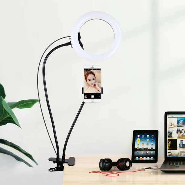 led selfie ring light dimmable pgraphy lighting with lazy flexible mobile phone clip holder stand for live tiktok ringlights
led selfie ring light dimmable pgraphy lighting with lazy flexible mobile phone clip holder stand for live tiktok ringlights