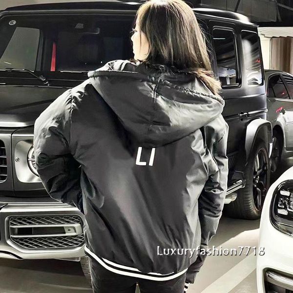 women's jackets style high end fashion woman letter logo brand jacquard single breasted long sleeve hooded women parkas jacket coats, Black;brown
women's jackets style high end fashion woman letter logo brand jacquard single breasted long sleeve hooded women parkas jacket coats, Black;brown
