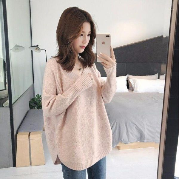 women's sweaters 2021 net red v-neck pullover sweater women autumn winter loose bottoming shirt korean casual wild, White;black
women's sweaters 2021 net red v-neck pullover sweater women autumn winter loose bottoming shirt korean casual wild, White;black