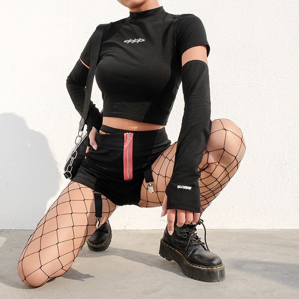 detachable long sleeve shirt women printed basic black ladies harajuku casual t shirt short tee shirt women spring, White
detachable long sleeve shirt women printed basic black ladies harajuku casual t shirt short tee shirt women spring, White
