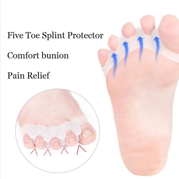 toe separator correction silicone bunion corrector hallux valgus spacer straightener alleviate pain safe repeated use foot care
toe separator correction silicone bunion corrector hallux valgus spacer straightener alleviate pain safe repeated use foot care