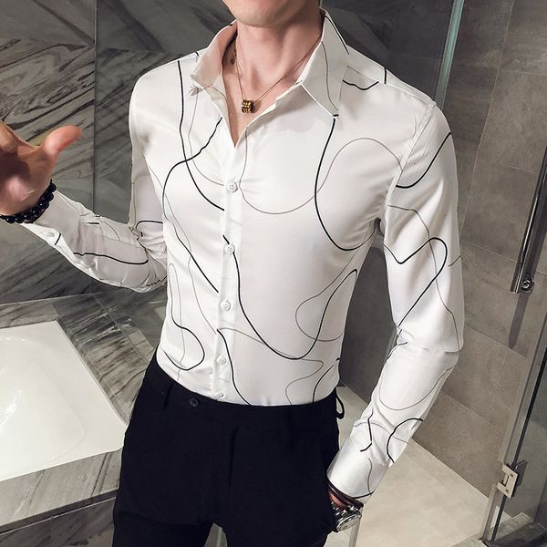 simple shirt lines fashion 2021 new sleeve long men's casual fine fit all formal game dressed as business shirts 59ob, White;black
simple shirt lines fashion 2021 new sleeve long men's casual fine fit all formal game dressed as business shirts 59ob, White;black