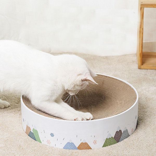 cat toys paper scratch board pad scratcher bed kitten round corrugated mat care grinding nails pet scratching cardboard toy
cat toys paper scratch board pad scratcher bed kitten round corrugated mat care grinding nails pet scratching cardboard toy