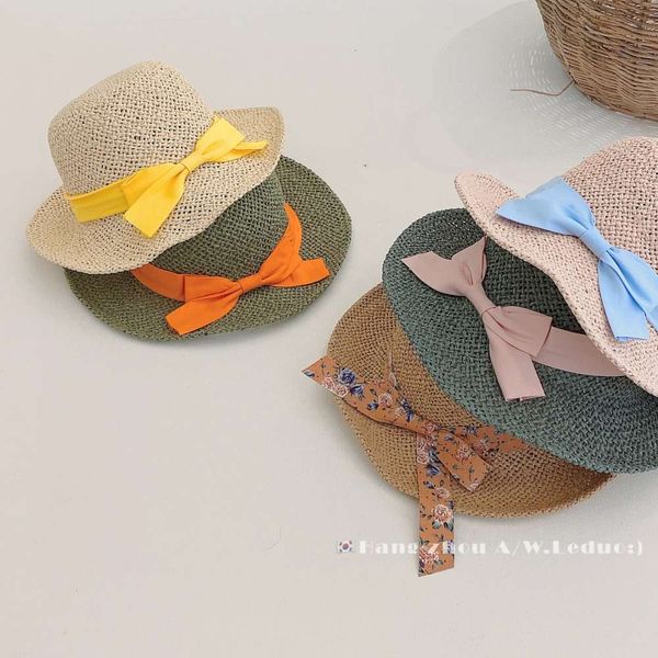 2021 sunscreen boys' and girls' big brim summer dome bow splicing children's sunshade straw hat christmas, Yellow
2021 sunscreen boys' and girls' big brim summer dome bow splicing children's sunshade straw hat christmas, Yellow