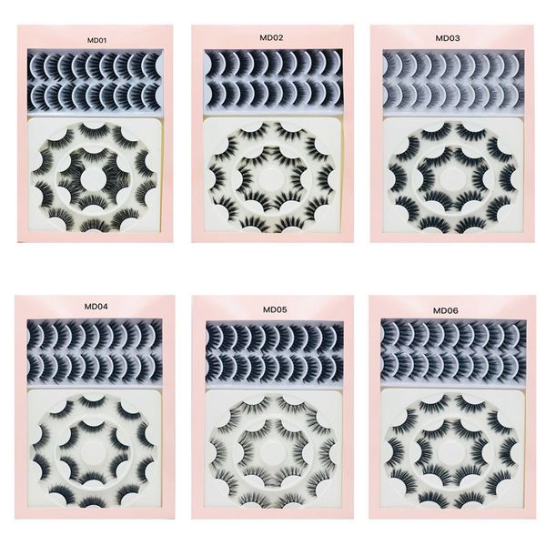 18 pairs multipack 3d soft false eyelashes handmade wispy fluffy long lashes extension natural eye makeup tools fake lashes
18 pairs multipack 3d soft false eyelashes handmade wispy fluffy long lashes extension natural eye makeup tools fake lashes