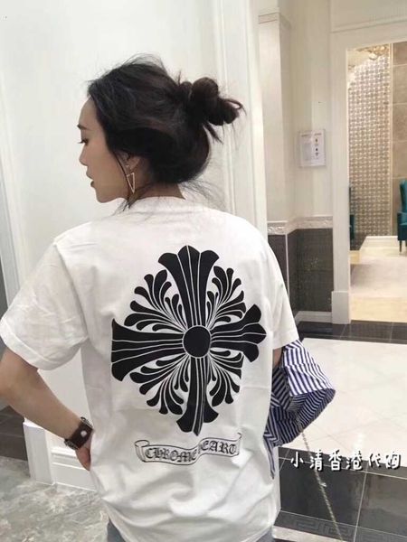 kong hong crosin short sleeve rose new fashion brand ch couple snowflake round neck medium length t-shirt, Black
kong hong crosin short sleeve rose new fashion brand ch couple snowflake round neck medium length t-shirt, Black