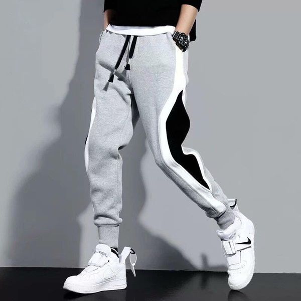 men's pants mens joggers baggy sweatpants casual grey outdoor home drawstring trousers minimalist fashion men basketball hiking sports, Black
men's pants mens joggers baggy sweatpants casual grey outdoor home drawstring trousers minimalist fashion men basketball hiking sports, Black
