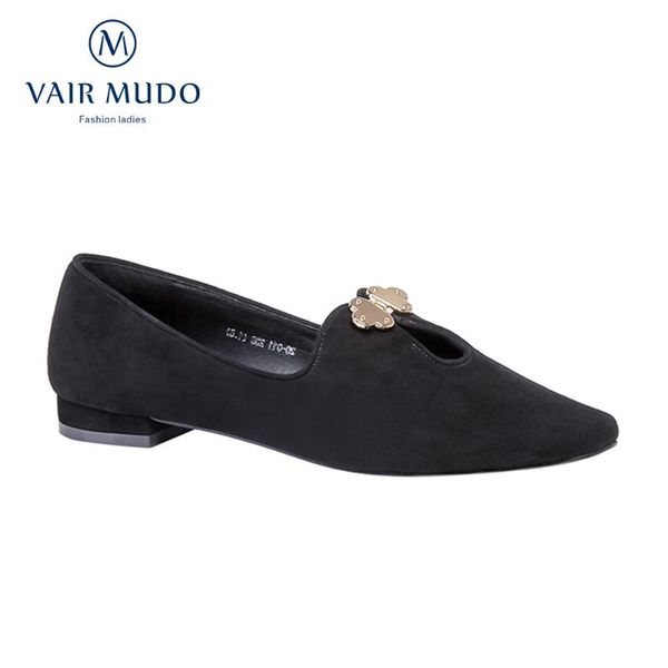 vair mudo new style spring autumn women pumps shoes fashion basic kid suede low heels casual sweet women shoes comfortable d178l, Black
vair mudo new style spring autumn women pumps shoes fashion basic kid suede low heels casual sweet women shoes comfortable d178l, Black