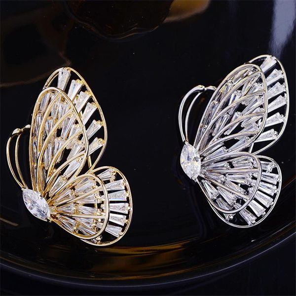 pins, brooches cute butterfly insect brooch pin elegant cubic zircon fashion jewelry for women wedding anniversary/christmas gifts, Gray
pins, brooches cute butterfly insect brooch pin elegant cubic zircon fashion jewelry for women wedding anniversary/christmas gifts, Gray