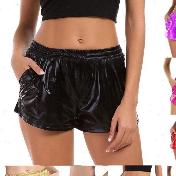 women short summer fashion high waist sport shorts shiny metallic short casual daily lady j16 drop shipping, White;black
women short summer fashion high waist sport shorts shiny metallic short casual daily lady j16 drop shipping, White;black