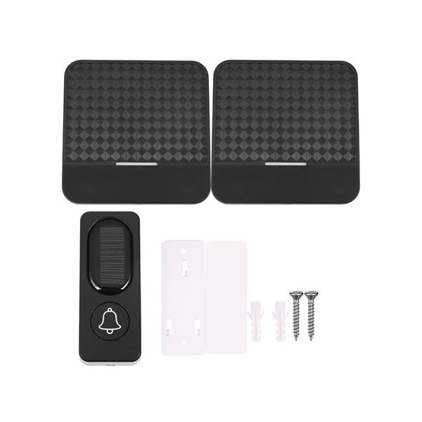 doorbells 300m remote solar wireless waterproof doorbell light control sensor with transmitter + receiver one for two kit us plug
doorbells 300m remote solar wireless waterproof doorbell light control sensor with transmitter + receiver one for two kit us plug