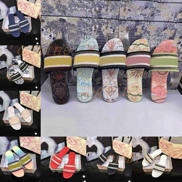 2021 new women sandals slippers embroidery sandal floral brocade flip flops striped beach genuine leather dazzle flowers slipper with box, Black
2021 new women sandals slippers embroidery sandal floral brocade flip flops striped beach genuine leather dazzle flowers slipper with box, Black