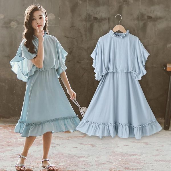 girl's dresses fashion children dress 2021 costomes long sleeve ruffled chiffon vintage vestidos design casual soild for girls, Red;yellow
girl's dresses fashion children dress 2021 costomes long sleeve ruffled chiffon vintage vestidos design casual soild for girls, Red;yellow