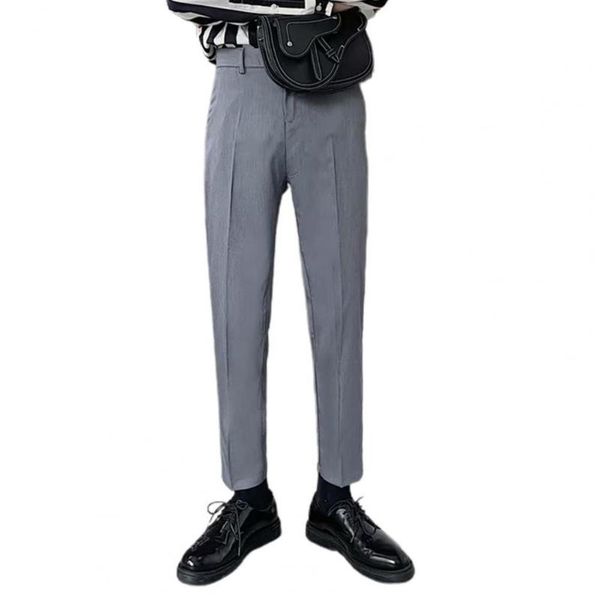 men's pants summer men trousers solid color mid rise pockets straight dress slacks casual m-4xl, Black
men's pants summer men trousers solid color mid rise pockets straight dress slacks casual m-4xl, Black