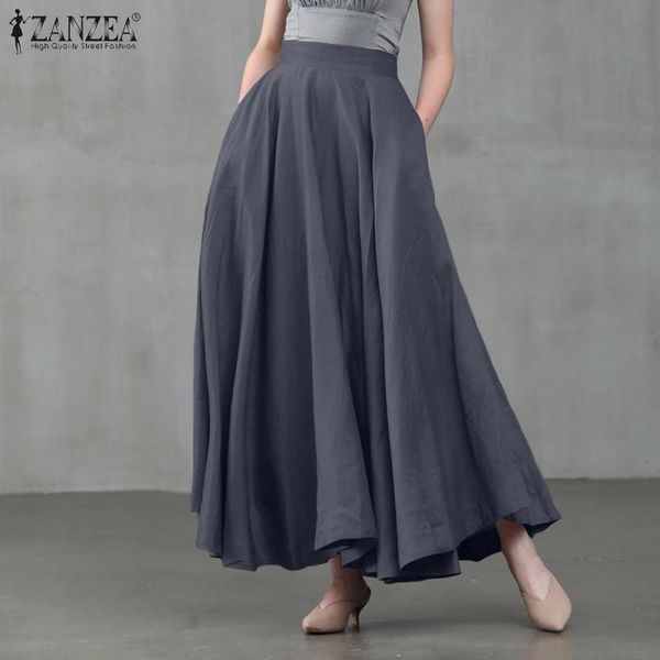 skirts zanzea elegant women high waist solid summer spring casual long skirt jupe female a-line party faldas saia streetwear, Black
skirts zanzea elegant women high waist solid summer spring casual long skirt jupe female a-line party faldas saia streetwear, Black