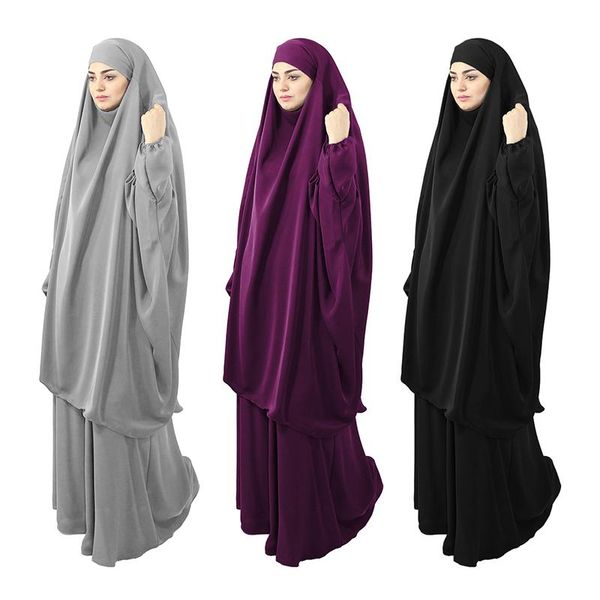 ethnic clothing eid muslim 2 piece set women long khimar paryer garment dubai abaya dress hooded islamic kaftan jilbab djellaba niqab, Red
ethnic clothing eid muslim 2 piece set women long khimar paryer garment dubai abaya dress hooded islamic kaftan jilbab djellaba niqab, Red