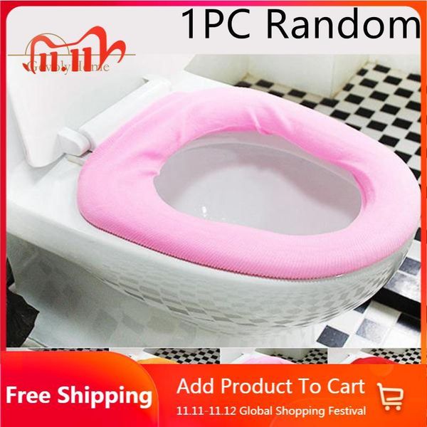 1pc toilet cover cover universal warm soft & comfortable washable & reusable toilet seat home bathroom decoration
1pc toilet cover cover universal warm soft & comfortable washable & reusable toilet seat home bathroom decoration