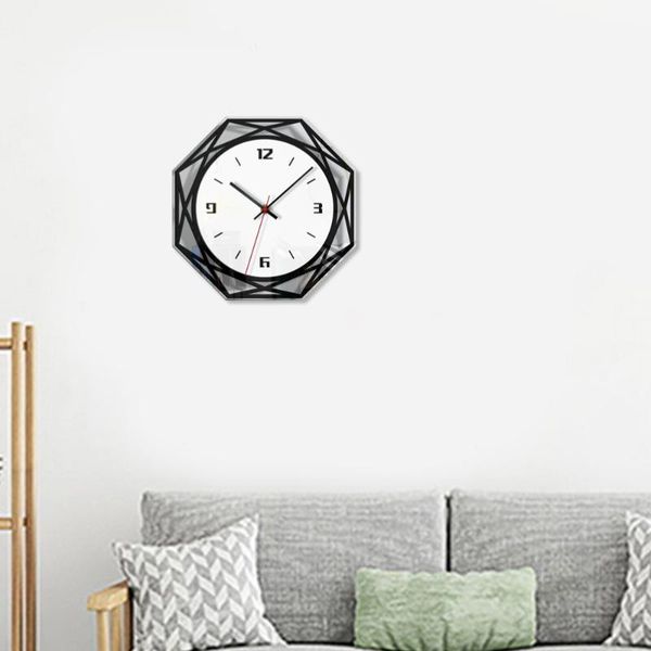 wall clocks 1pc creative clock geometric figure shape transparent black and white without battery for classroom
wall clocks 1pc creative clock geometric figure shape transparent black and white without battery for classroom