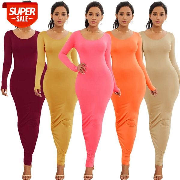women's solid color long sleeve dress 2020 autumn new fashion round neck tight buttock one-step skirt comfortable pullover #dq5m, White;black
women's solid color long sleeve dress 2020 autumn new fashion round neck tight buttock one-step skirt comfortable pullover #dq5m, White;black