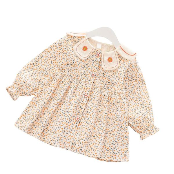 girl's dresses spring fashion children dress costomes long sleeve korean style kids cute vestidos design casual print for girls, Red;yellow
girl's dresses spring fashion children dress costomes long sleeve korean style kids cute vestidos design casual print for girls, Red;yellow