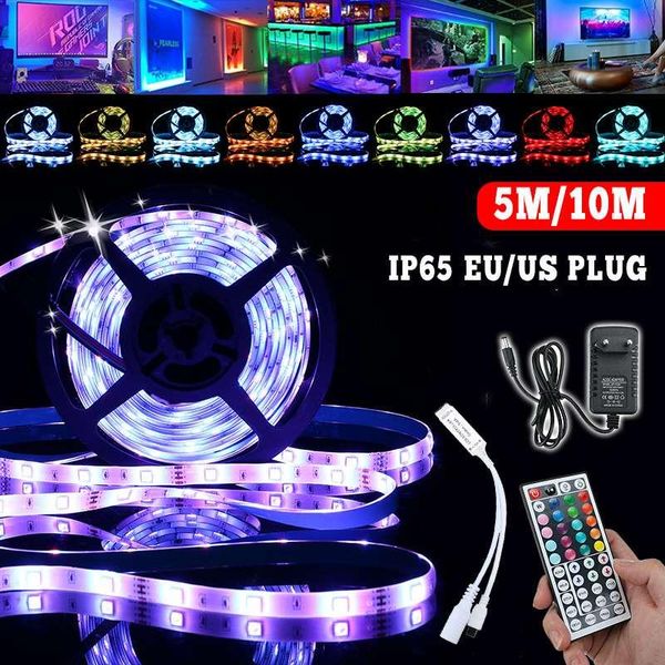 5/10m led strips light rgb smd flexible tape diode lamp string lamp 44keys remote control for christmas party home garden
5/10m led strips light rgb smd flexible tape diode lamp string lamp 44keys remote control for christmas party home garden