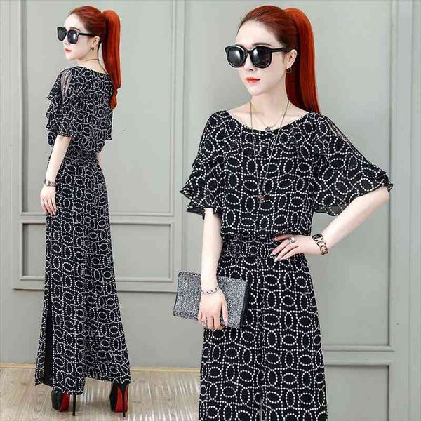 womens summer fashion chiffon lotus leaf sleeve crop and wide leg pants two piece set korean plus size casual, White
womens summer fashion chiffon lotus leaf sleeve crop and wide leg pants two piece set korean plus size casual, White