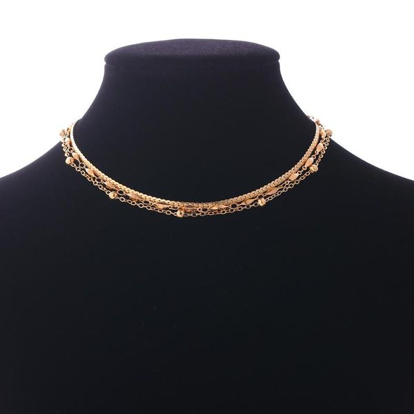 chains electricity states the fashion sautoir multilayer grain round bead chain designer xl777 by hand, Silver
chains electricity states the fashion sautoir multilayer grain round bead chain designer xl777 by hand, Silver