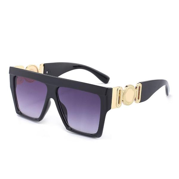 sunglasses gorgeous for men and women personality sunshade mirror street shooting cool-looking broad brim big frame, White;black
sunglasses gorgeous for men and women personality sunshade mirror street shooting cool-looking broad brim big frame, White;black