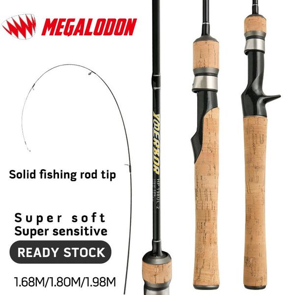 megalodon solid fishing rod tip 100%carbon fiber fishing rod super soft super sensitive 1.68m/1.8m/1.98m power:ul cork handle
megalodon solid fishing rod tip 100%carbon fiber fishing rod super soft super sensitive 1.68m/1.8m/1.98m power:ul cork handle