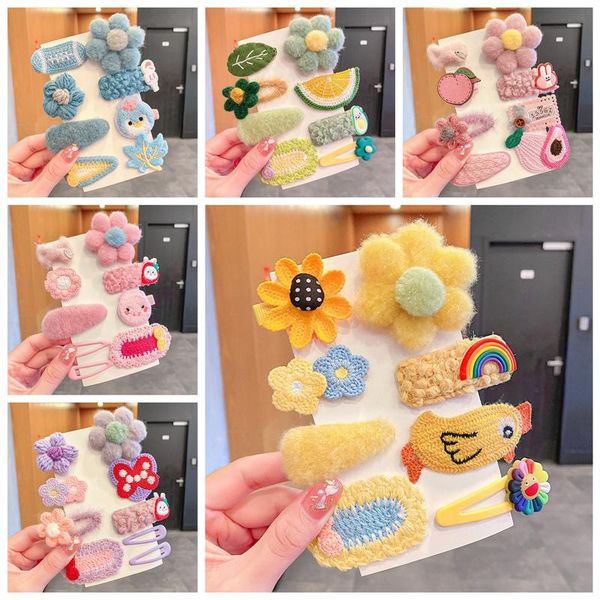 hair clips & barrettes 8pc/set cartoon animal little girl hairpin plush hairpins 8 set-cute children's accessories headdress trendy, Golden;silver
hair clips & barrettes 8pc/set cartoon animal little girl hairpin plush hairpins 8 set-cute children's accessories headdress trendy, Golden;silver