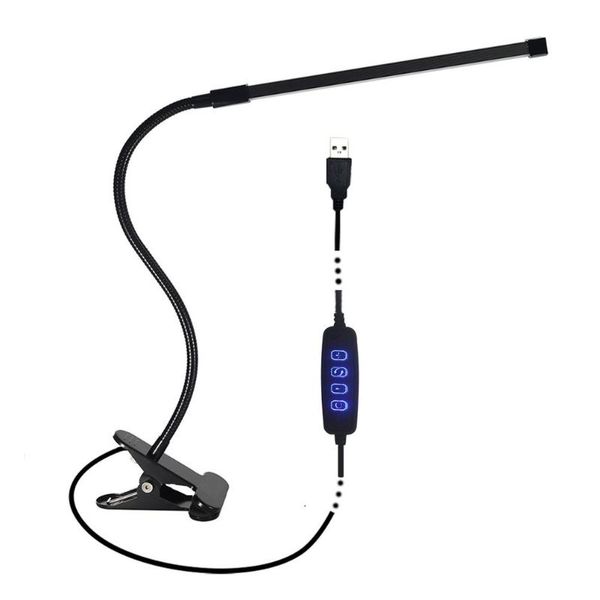 led clip-on lamp dimmable eye care flexible gooseneck usb power supply desk light reading lamp book indoor lighting
led clip-on lamp dimmable eye care flexible gooseneck usb power supply desk light reading lamp book indoor lighting