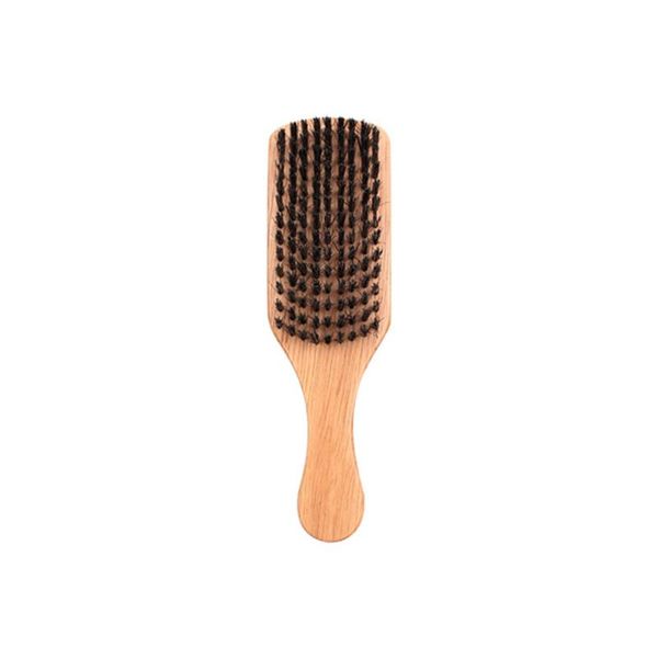 hair brushes grooming brush mustache shaving care styling tool salon wooden handle double sided beard comb anti static massage facial, Silver
hair brushes grooming brush mustache shaving care styling tool salon wooden handle double sided beard comb anti static massage facial, Silver