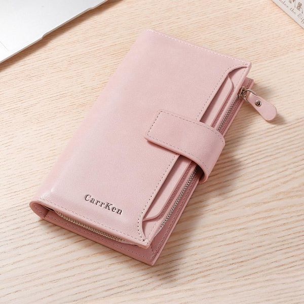 wallets men's and women's long wallet vintage oil wax leather zipper bag multi-function driver's card package coin purse, Red;black
wallets men's and women's long wallet vintage oil wax leather zipper bag multi-function driver's card package coin purse, Red;black