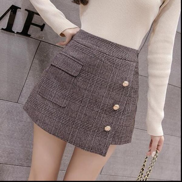 irregular plaid short pants womens new high waist slim a line pacthwork elegant office plaid mini skirts harajuku qv404, White;black
irregular plaid short pants womens new high waist slim a line pacthwork elegant office plaid mini skirts harajuku qv404, White;black