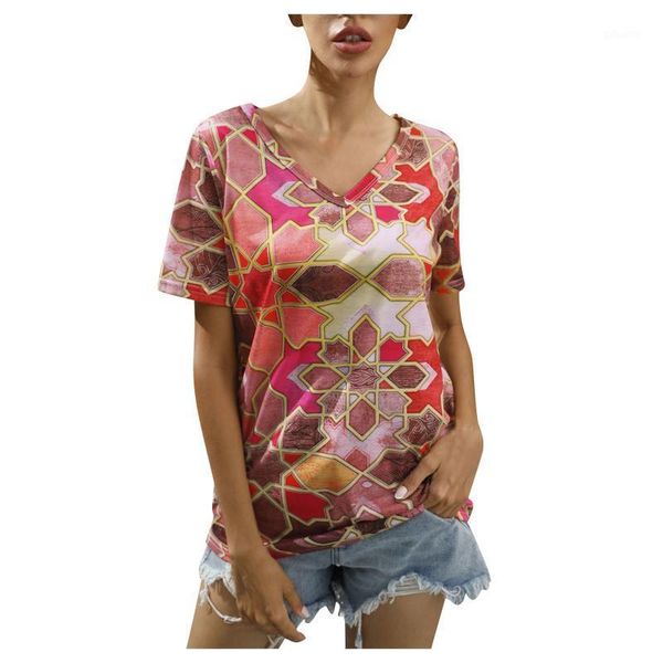 girls plus size shirts clothing women casual v-neck short sleeve tee summer 2021 fashion geometric printed t-shirts women's t-shirt, White
girls plus size shirts clothing women casual v-neck short sleeve tee summer 2021 fashion geometric printed t-shirts women's t-shirt, White